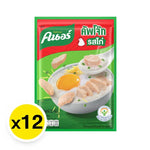 Knorr Jok Chicken Flavor Sachet, 32g, dry grocery, packaged in a set of 12, with colorful branding and product details.