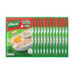 Knorr Jok Chicken Flavor sachets, 32g each, arranged in a box, for enhancing Asian cuisine dishes, dry grocery product.