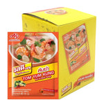Rosdee Menu TOM YUM dry grocery seasoning packet, 60g, with red and green packaging and product label visible.