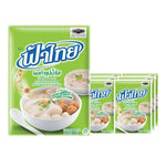Fathai Clear Soup Powder 165g pack, dry grocery product with six packs of seasoning powder, shown in a transparent container