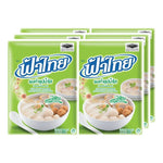 Fathai Clear Soup Powder 165g package, dry grocery product with six packs, featuring the FATHAI brand label and transparent packaging.