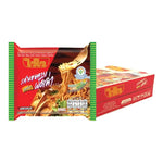 WAIWAI Instant Noodles Pad Char Baby Clam flavor, 60g package, dry grocery product with cooked noodles and clam ingredients.