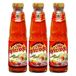 Pantainorasingh Sukiyaki Chili Sauce bottles, 330g each, showing the label and sauce inside, part of dry grocery products.