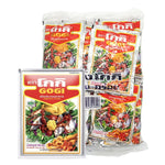 GOGI Gogi Tempura Flour 150g pack, shown in a box with 12 units, suitable for making crispy tempura batter in dry grocery section.