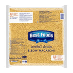 Best Foods elbow macaroni 2.5kg dry grocery package showing pasta shape and brand label on the box