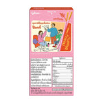 Pocky Strawberry Biscuit Sticks, 39g packs, showing crispy biscuit sticks coated with strawberry-flavored glaze, multiple packs stacked.