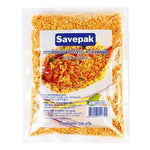 Savepak Fried Garlic 500g dry grocery package with golden fried garlic cloves in a sealed bag.