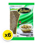 Raitip mung bean package, 500g x6, dry grocery product with green mung beans in clear plastic packaging.