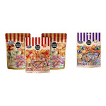 Nezline Nezline Tubtab peanut snack with chopped almonds, pistachios, and cashews in a colorful confectionery mix.