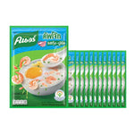 Knorr instant porridge with shrimp and crabsticks, 32g x12 package, dry grocery food product with seafood ingredients.