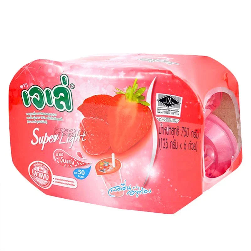 Jele Super Light Mixberry snack pack, 125ml, featuring colorful mixed berries in a transparent package, ideal for dry grocery and confectionery.