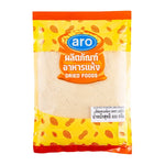 ARO Almond Powder 500g in a clear plastic bag, fine ground almond dry grocery product from the ARO brand.