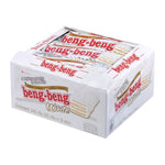 Beng Wafer White Chocolate snack pack, 20g x12, crispy wafers coated in smooth white chocolate, part of BENG BENG snacks collection.