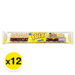 VOIZ Voiz Crunch Choco Crispy snack pack, 21g x12, dry grocery product with chocolate and crispy cereal bits in a colorful box.