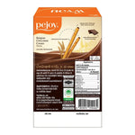 Pejoy Chocolate 8g snack box, dry grocery product with 12 individually wrapped biscuit sticks from PEJOY brand.