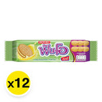 Fun-o Sandwich Cookies filled with custard-flavored cream, 45g, a popular snack from the dry grocery confectionery category.