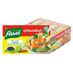 KNORR Knorr Cube Tomyam 24g, dry grocery seasoning cube for flavorful Thai-style soup and dishes.