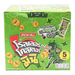 Mini roller coaster-shaped seaweed snack by ROLLER COASTER, 14g dry grocery snack with a fun, edible snack design.