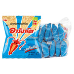 ARIGATO Fish Snack 8g pack, dry grocery snack with dried fish pieces, shown in the image, ideal for snack lovers.
