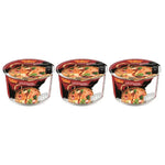 WAIWAI Tom Yum Shrimp Cream Instant Noodle pack, 70g x3, dry grocery with vibrant soup flavor and shrimp ingredients.
