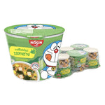 NISSIN Doraemon Seaweed snack pack, 40g x6, dry grocery with colorful Doraemon-themed packaging and seaweed snacks inside.