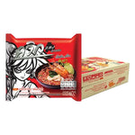 Quick Instant Noodle Tom Yum Mun Kung 60g pack, dry Thai noodle soup with shrimp flavor, in a colorful package.