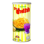 PAPRIKA Paprika Potato Snack 72g, dry grocery snack with crispy potato chips and paprika seasoning, in a colorful package.