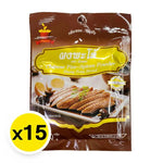 Golden Churn Chinese Five-Spices Powder 10g x15 package with 15 small spice containers, showcasing the dry spice product for cooking.