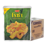 Roza Green Mustard Mix Yum 145g x6 package of dry grocery product with green mustard seeds and spice blend in clear packaging