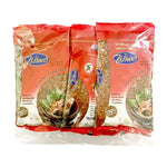 RAITIP Ground Chili in 100g packs, dry grocery product, showing six packages of red chili powder with label on each.