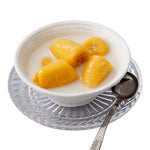 S&P Banana in Coconut Cream snack package, 200g x4, dry grocery confectionery with banana and coconut flavor, front view of the product.