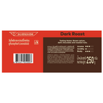 Aroma All Round Arabica Robusta coffee drink in a glass, showing a rich, dark beverage with a frothy top.