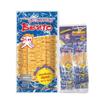 BENTO Bento Squid Seafood Snack Hot & Spicy 4g x12 pack, dried and spicy seafood snack from the dry grocery and snack confectionery category.
