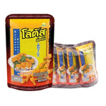 Lotus Drum Stick Shaped Biscuit BBQ Flavored 15g snack, dry grocery, snack confectionery, packaged in a clear wrapper with branding