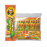 Sunsnack Sunflower BBQ Flavor 12g snack in a clear package, dry grocery snack with sunflower seeds and barbecue seasoning