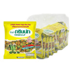 Greennut Crispy Green Peas Squid snack pack, 17g x12, in colorful packaging, ideal for dry grocery and snack lovers.