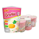 MAMA Mama Instant Rice Porridge Pork 45g package, dry grocery, with image of the product packaging and branding.