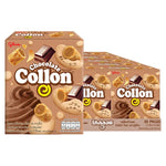 Assorted Collon Chocolate 46g snacks in a pack of ten, featuring crunchy wafer and chocolate coating, from COLLON brand.
