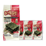 Masita roasted spicy seaweed snack in 4g packs, dry grocery snack food, crispy and flavorful, perfect for snack lovers