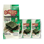 MASITA Roasted Seaweed Original Flavour 4g snack pack, crispy dry grocery with savory seaweed flavor, ideal for healthy snacking