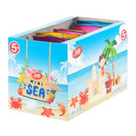 Jelfy Gummy Mini Sea Fruit snacks in a 15g pack, colorful gummy candies shaped like sea creatures, branded JELFY.