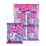 Frit-C Cube Chewy Gummy Mixed Berry snack, 20g pack, with colorful berry-flavored chewy candies in a clear bag.