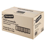 Savepak Chicken Sauce 1kg bottle, dry grocery product, with label showing brand and product details, set of 12 bottles.