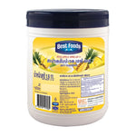 Best Foods Pineapple Jam jar showing the label, 1.9kg dry grocery product with yellow pineapple imagery.