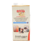 Falcon Extra Evaporated Creamer 1L bottle of dry grocery product with label visible and cap on.