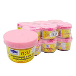 Kung Thai Shrimp Paste 90g, dry grocery product, showing a jar of shrimp paste with a label, in a retail setting.