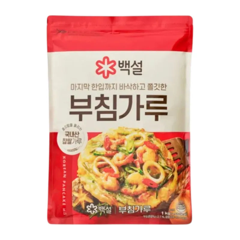 Beksul Pancake Mix 1kg in a dry grocery package, ready for making fluffy pancakes at home