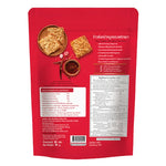 Chao SUA rice cracker topped with spicy pork floss, 80g, a savory snack from the dry grocery and confectionery category.