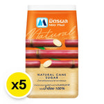 Mitr Phol natural cane sugar 1kg pack, five bags displayed, ideal for baking and sweetening in dry grocery shopping.