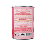 Canned lychee fruit in a UFC brand grocery product, showing the can with a label featuring lychee images and branding.